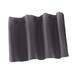Solid Blackout Cafe Tiers Valance Half-curtain for Home Kitchen 6 Colors and 2 Sizes Available - Gray S Gray S