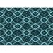 Ahgly Company Machine Washable Indoor Rectangle Transitional Deep Teal Green Area Rugs 5 x 8