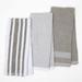 ArkwrightLLC The Sloppy Chef Yarn Dyed 6-Piece Kitchen Towels Cotton in Gray | 26 H x 16 W in | Wayfair 086553165779