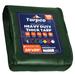 Tarpco Safety 20 ft. x 30 ft. 10 Mil Heavy Duty Polyethylene Tarp, Waterproof, Rip & Tear Proof Aluminum in Green | 1 H x 20 W x 30 D in | Wayfair