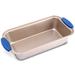 NutriChef Non-Stick Loaf Pan - Deluxe Nonstick Gold Coating Inside & Outside w/ Blue Silicone Handles, Compatible w/ Models: NCSBSG78, NCSBSG60 | Wayfair