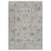 Blue/Gray 90 x 60 x 0.25 in Area Rug - Canora Grey Adelaide Floral Blue/Gray Rug Polyester | 90 H x 60 W x 0.25 D in | Wayfair