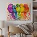Bay Isle Home™ Colorful Parrots - Traditional Wood Wall Art - Natural Pine Wood in Brown/Green/Indigo | 8 H x 12 W x 1 D in | Wayfair