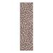 Brown/White 94 x 24 x 0.13 in Area Rug - Mercer41 Animal Print Machine Woven Indoor/Outdoor Area Rug in Brown/Beige | Wayfair