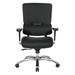 Inbox Zero Geriyah Deluxe Ergonomic Task Chair Upholstered in Gray/Brown | 43 H x 28.75 W x 27 D in | Wayfair F58FCE52BBB445718BCE5D23161381BA