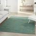 Nourison Essentials Indoor/Outdoor Blue Green 4 x 6 Area Rug (4x6)