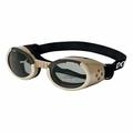 Doggles ILS Chrome/Smoke Medium Goggles/Sunglasses Eye Protection for Dogs