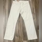 Levi's Jeans | Brand New Levi 514 (Slim Straight Fit) | Color: Cream/Red/White | Size: 33