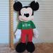 Disney Toys | Disney Classics 22" Mickey Mouse Holiday Plush, Multicolor. | Color: Green/Red | Size: Approx-22"