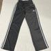 Adidas Bottoms | Adidas Boy’s Gray And White Tricot 3-Stripe Pants | Color: Gray/White | Size: Mb