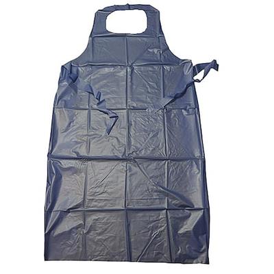 WEST CHESTER PROTECTIVE GEAR UE6B-45 Bib Apron,45inLx36inW,Blue,6 mil,PK12