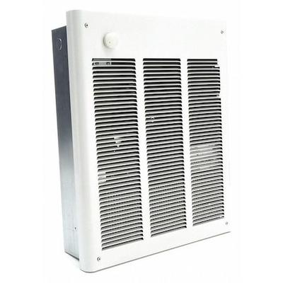 DAYTON 2HAD7 Recessed Electric Wall-Mount Heater, Recessed or Surface, 1500 W,