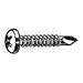 ZORO SELECT U31870.021.0150 Self-Drilling Screw, #12 x 1-1/2 in, Plain 410