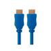 MONOPRICE 3952 HDMI Cable,High Speed,Blue,6ft.,28AWG