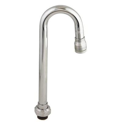 T&S BRASS 132X Swivel Gooseneck Spout, Faucet, 9.125 In L