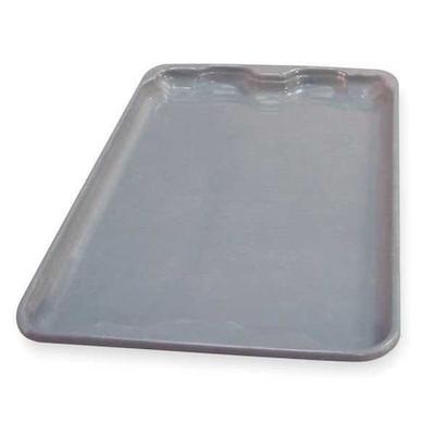 MFG TRAY 7804185172 Nest and Stack Box Lid Lid, Gray, Fiberglass