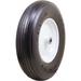 ZORO SELECT 53CM69 Solid Wheel,Ribbed,15-1/4" Dia.,3-3/4" W