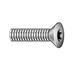 TAMPER-PRUF SCREW 400740 1/4"-20 x 1 in Torx Flat Machine Screw, Zinc Plated