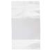 ZORO SELECT 5CNW7 Reclosable Poly Bag Zipper Seal 6" x 4", 4 mil, Clear, Pk1000