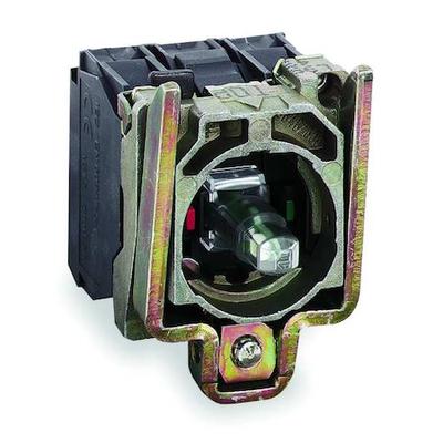 SCHNEIDER ELECTRIC ZB4BW0G15 Lamp Module and Contact Block,1NO/1NC