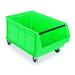 QUANTUM STORAGE SYSTEMS QMS843MOBGN Mobile Storage Bin, Green, Polyethylene, 29