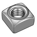 ZORO SELECT U11122.075.0001 3/4"-10 Carbon Steel Plain Finish Square Nut -