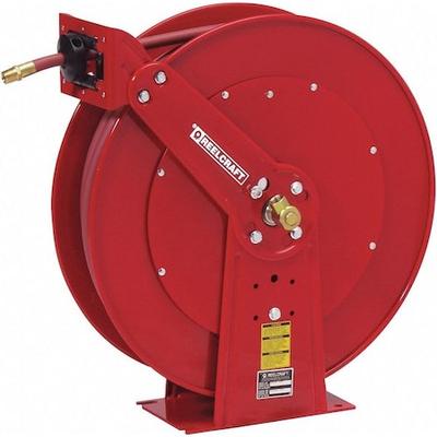 REELCRAFT 81075 OLP Spring Return Hose Reel, 3/8 in Hose Diameter, 75 ft
