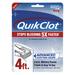 QUIKCLOT 5020-0026 Gauze Pad, White, 4-1/2" L, 1/2" W, Sterile, Standards: FDA