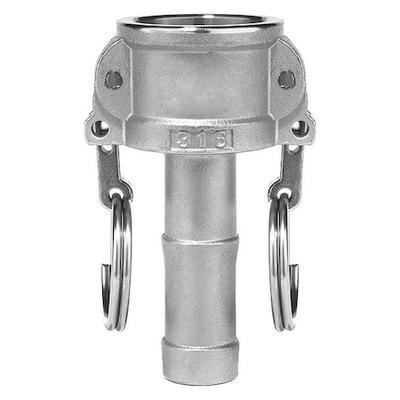 USA INDUSTRIALS BULK-CGF-292 Cam and Groove Fitting, 304SS, C, 2