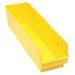 QUANTUM STORAGE SYSTEMS QSB806YL Shelf Storage Bin, Yellow, Polypropylene, 23