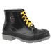 DUNLOP 8610433 Size 9 Men's Steel Rubber Boot, Black