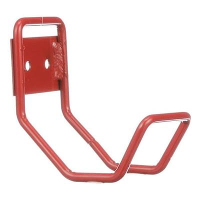 MARLIN STEEL WIRE PRODUCTS 01431005-05 Wall Hook,Red,Steel,C,4-1/4" H