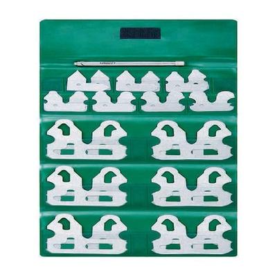 INSIZE 4804-8E Radius Gage Set,Range 9/16 to 1"