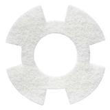 I-MOP 1234347 Cleaning Pad,White,9" Pad,Trapezoid,PK10