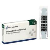 ZORO SELECT 21-770 Disposable Thermometer,Oral,Metric,White