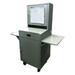 ZORO SELECT 462D22 Mobile Computer Cabinet,Light Gry,PC,Stl