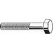 ZORO SELECT B01200.062.0600 Grade 5, 5/8"-11 Hex Head Cap Screw, Zinc Plated