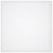 AMERICAN LOUVER STR-PERF-2212-5PK Square Perforated Ceiling Tile Diffuser, White