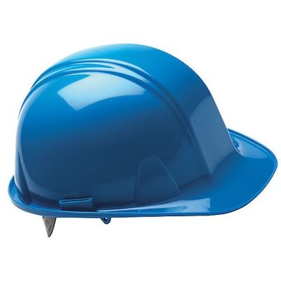 CONDOR 52LC91 Hard Hat, SL, Polyethylene, 4 Point Pinlock, Type 1, Class E,