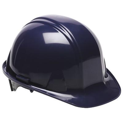 CONDOR 52LD04 Front Brim Hard Hat, SL Series, Polyethylene, Type 1, Class E,