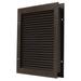 NATIONAL GUARD L-700-BFDKB-12x12 Louver, No Vision, Dk Bronze,12 x 12