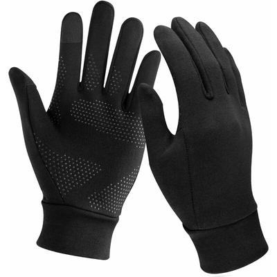 Beheizbare Liner-Handschuhe, Unterhandschuhe Touchscreen-Fahrradhandschuhe Laufhandschuhe Winddicht