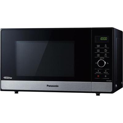 Panasonic - Wechselrichtermikrowelle 23l 1000w schwarz / edelstahl nnsd28hsgtgf