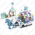 Kit de blocs de construction de voiture Disney Frozen Princess Cheshire Age poupées de dessin