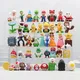 Lot de 48 figurines Super Mario Rick Yoshi Luigi Bowser princesse pêche jouets d'action