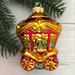 STP Goods Carriage Glass Christmas Tree Ornament - Made In Ukraine