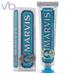 Marvis Aquatic Mint | Rich and Creamy Toothpaste with Vibrant Sea Wave Flavor 85ml