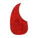 Uxcell Acoustic Guitar Pickguard Fit 41 Self Adhesive Left Handed Electric Guitar Parts Water Drop Red