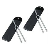 2X Tuning Fork with Soft Shell Case Standard A 440 Hz
