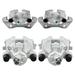 AutoShack Front and Rear New Brake Caliper Assembly Set of 4 Replacement for 2005-2009 Ford Escape 2007-2009 Mercury Mariner 2005 2006 2008 2009 Mazda Tribute 2.3L 2.5L 3.0L V6 4WD AWD FWD BC40076